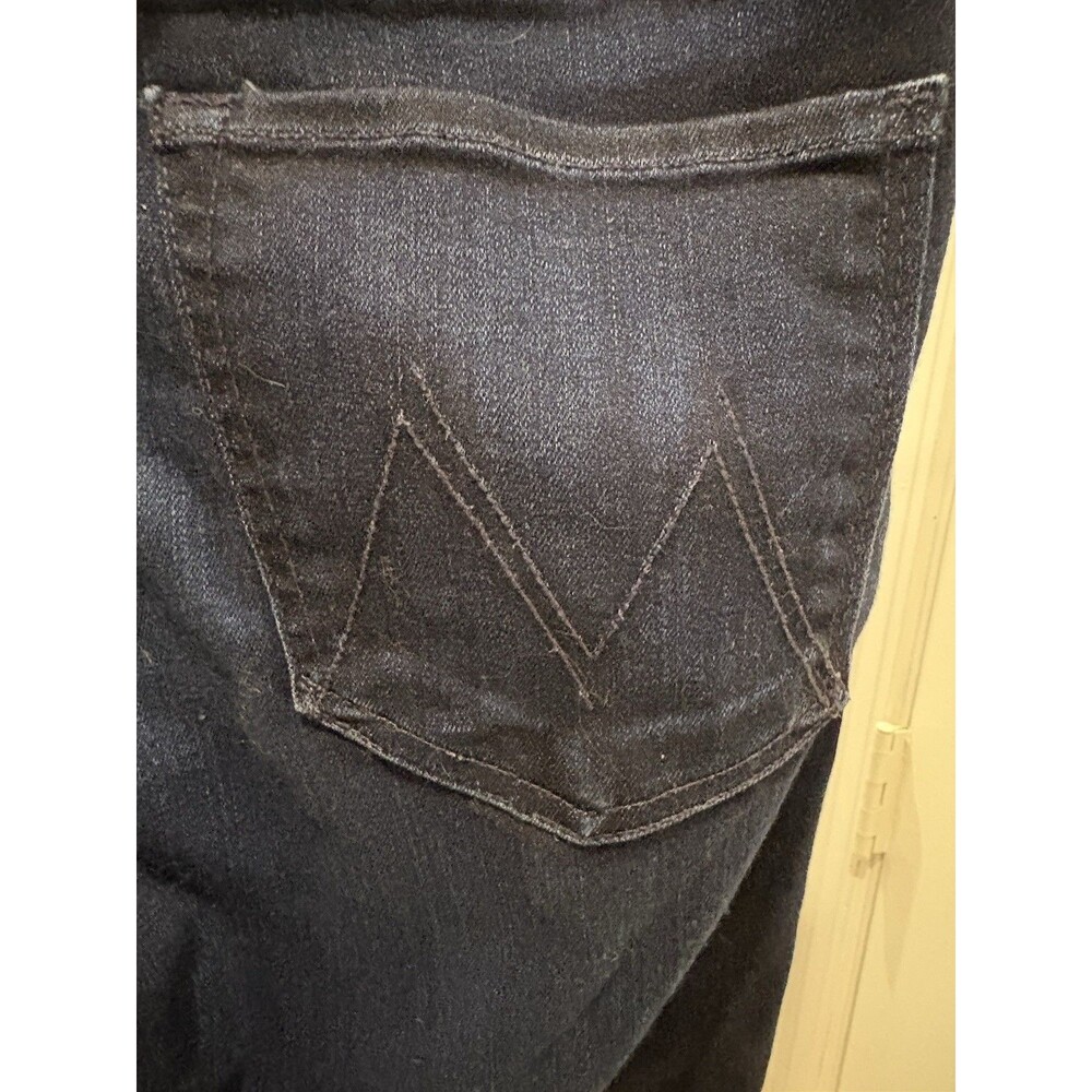 Mother the Mid Rise Dazzler Women's Ankle Jeans Size 31, Blue Dark Wash Denim - Picture 5 of 11